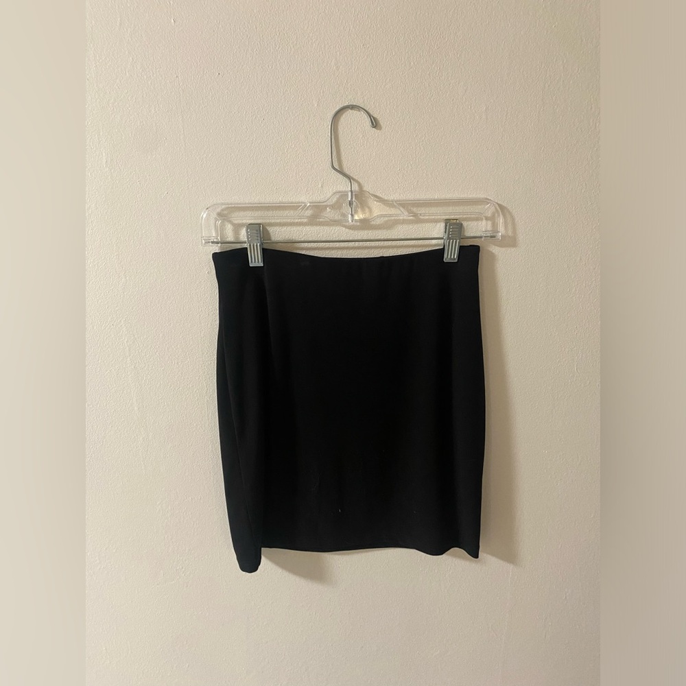 Leith Black Mini Skirt